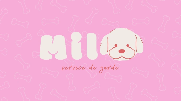 Identité visuelle du service de pet-sitting